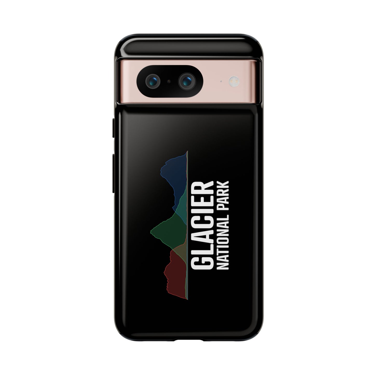 Glacier National Park Phone Case - Histogram Design