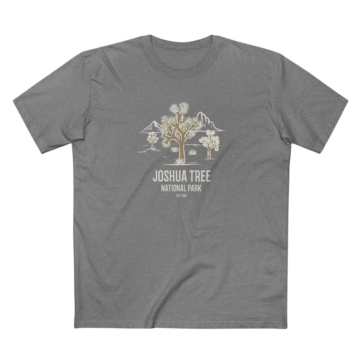 Joshua Tree National Park T-Shirt - Joshua Tree in Athletic Heather