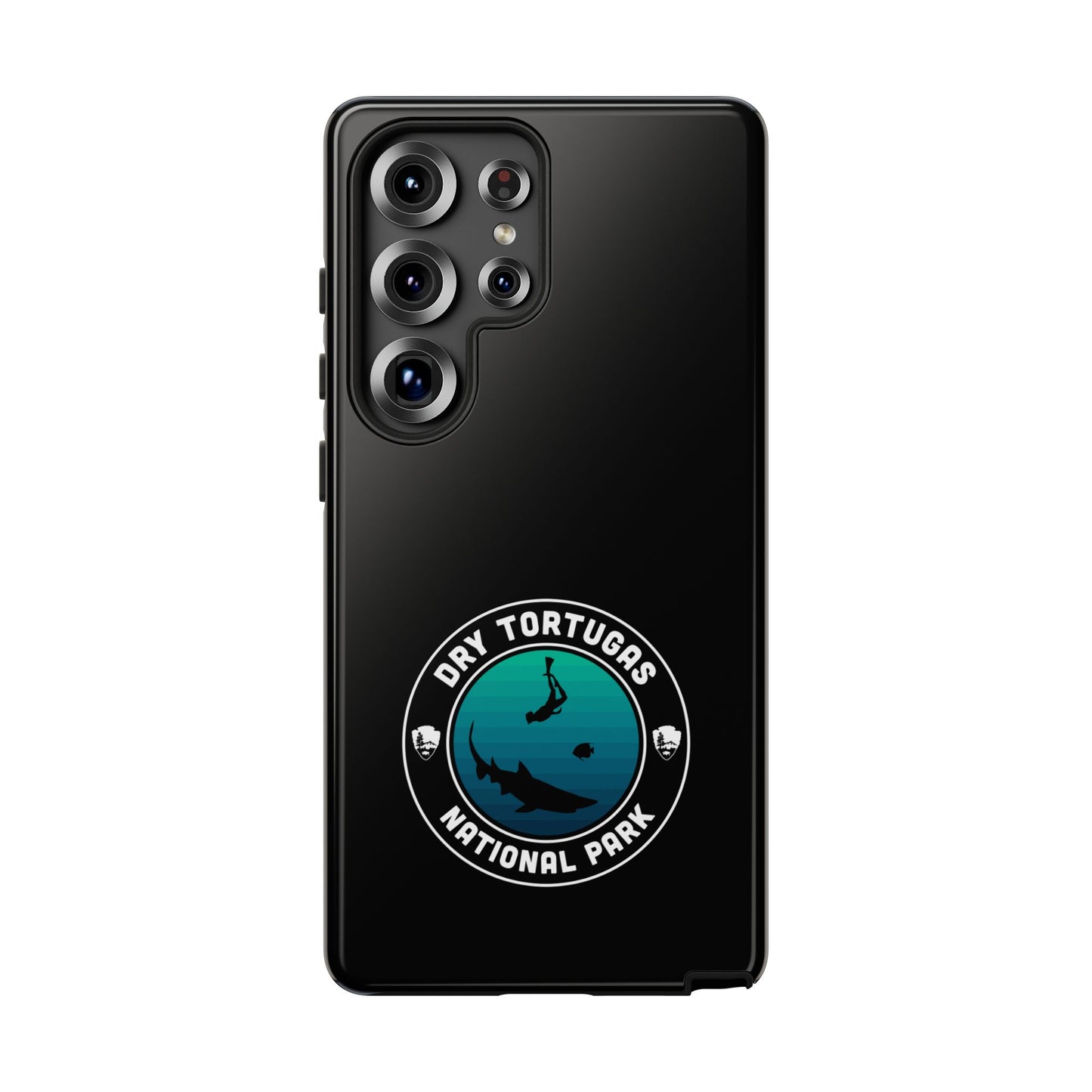 Dry Tortugas National Park Phone Case - Round Emblem Design
