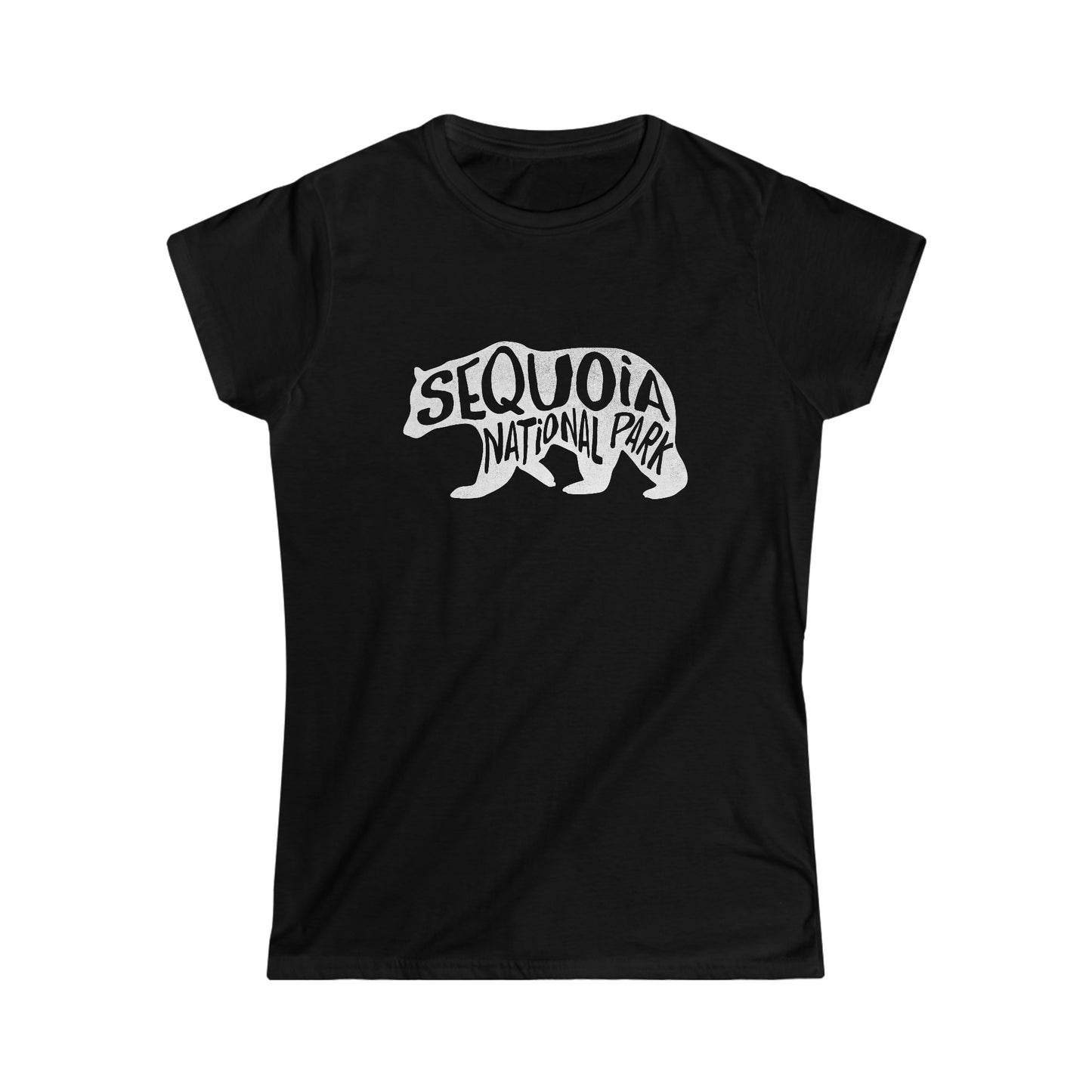 Sequoia National Park Women's T-Shirt - Black Bear