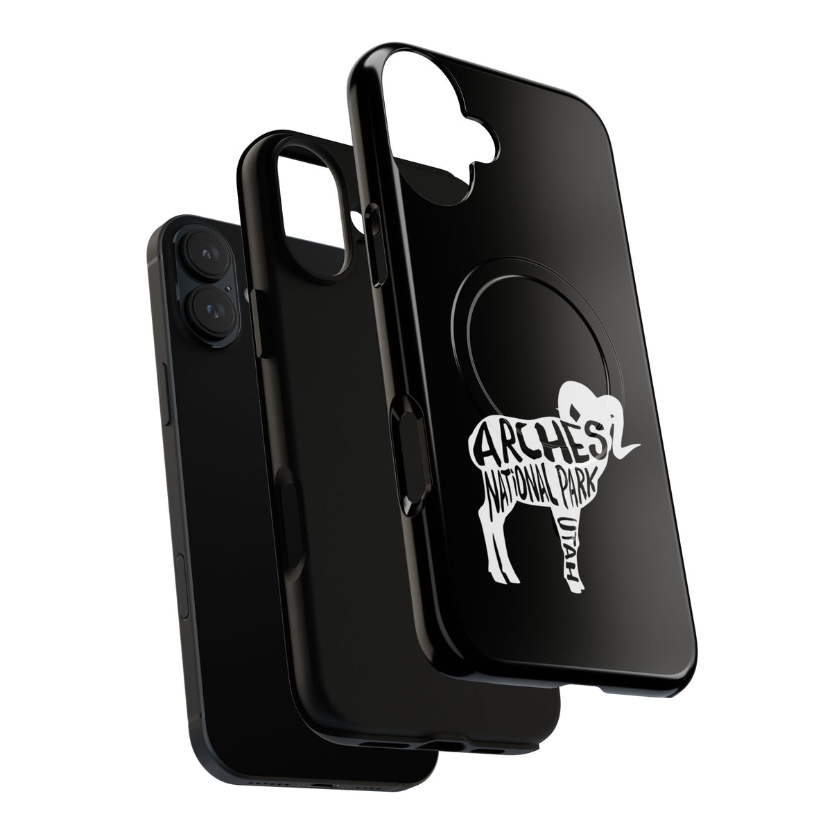 Arches National Park iPhone Case with MagSafe - Bighorn Sheep Design