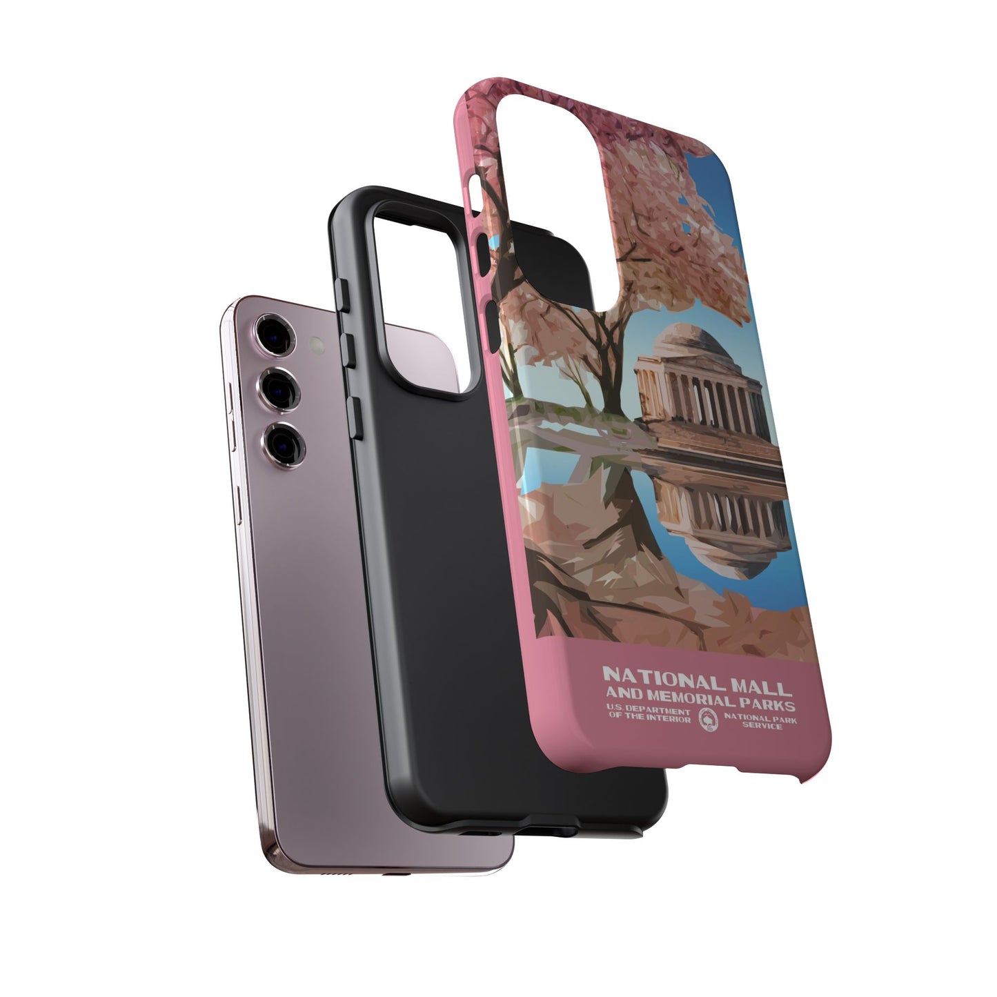 National Mall Washington DC WPA Phone Case