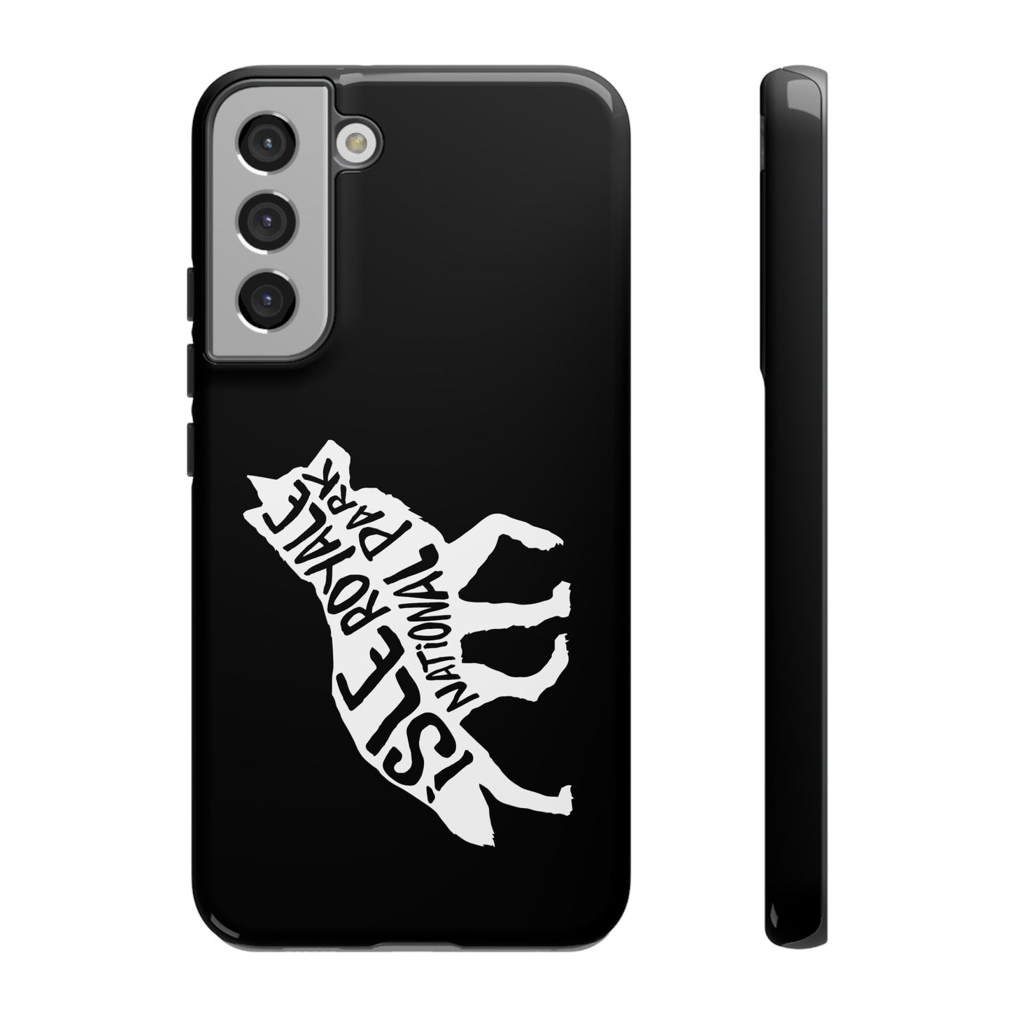 Isle Royale National Park Phone Case - Wolf Design