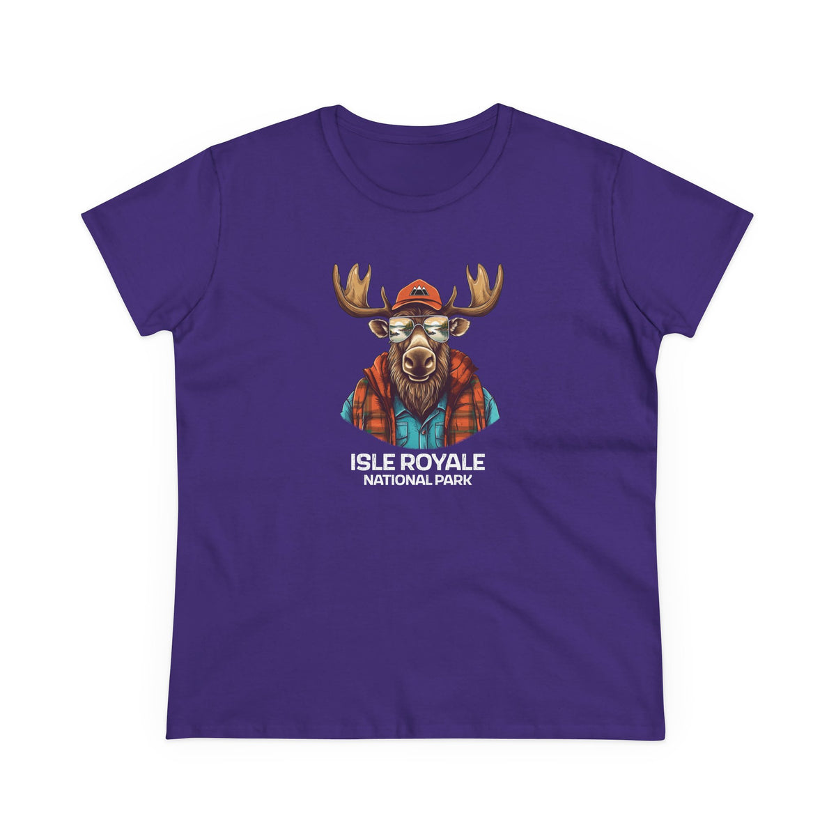 Isle Royale National Park Women's T-Shirt - Cool Moose