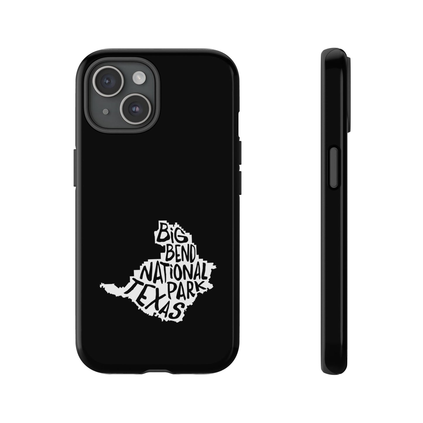 Big Bend National Park Phone Case - Map Design