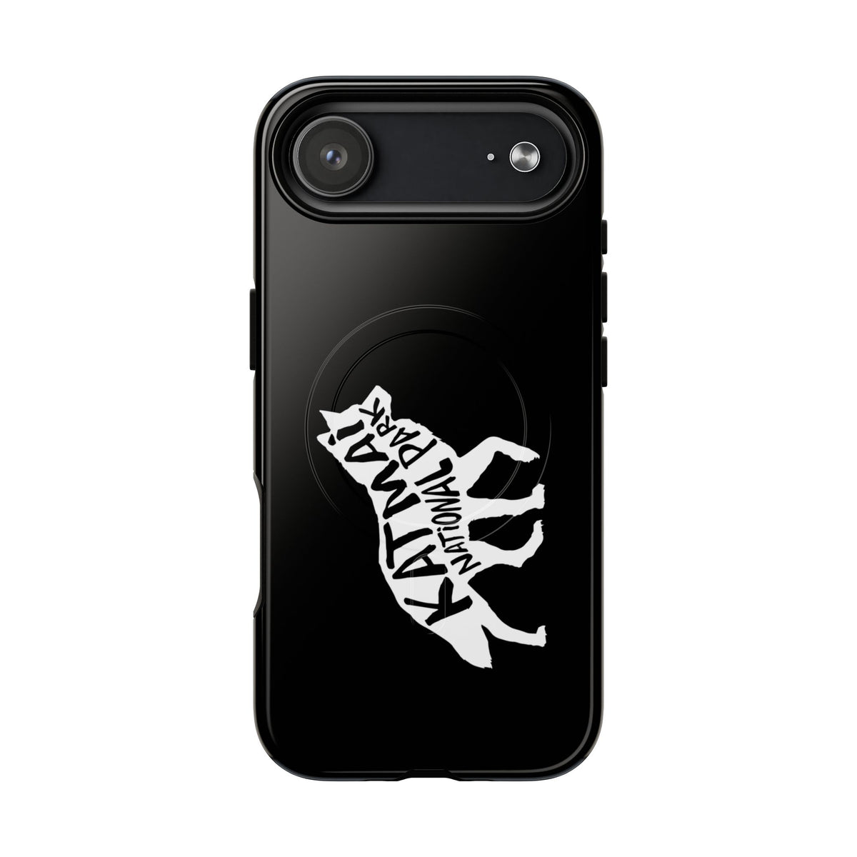Katmai National Park iPhone Case with MagSafe - Wolf Design