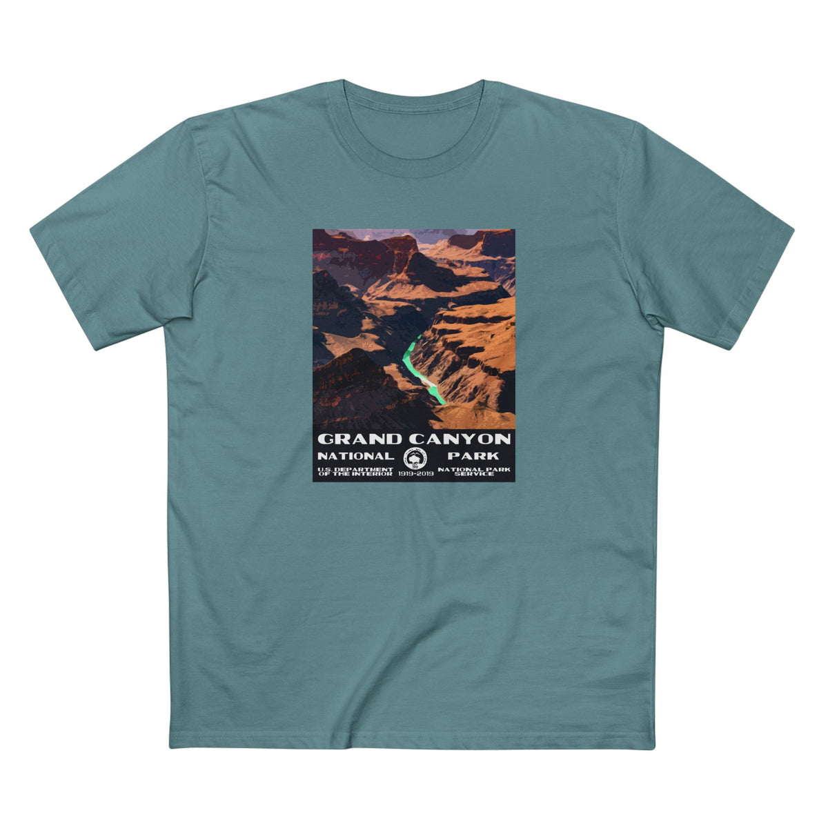 Grand Canyon National Park T-Shirt in Slate Blue