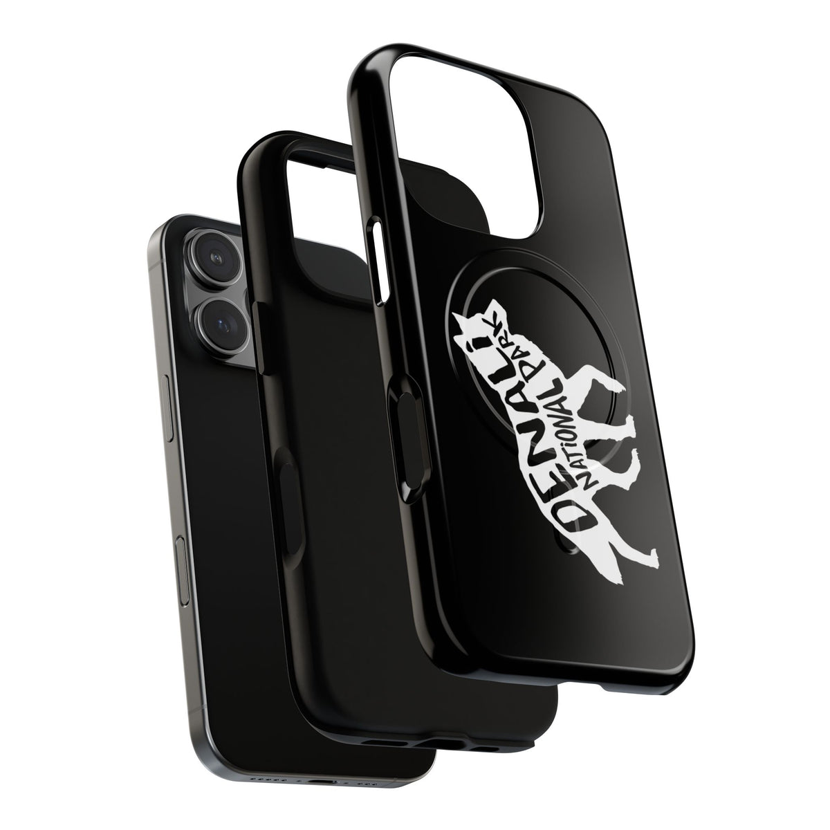 Denali National Park iPhone Case with MagSafe - Wolf Design
