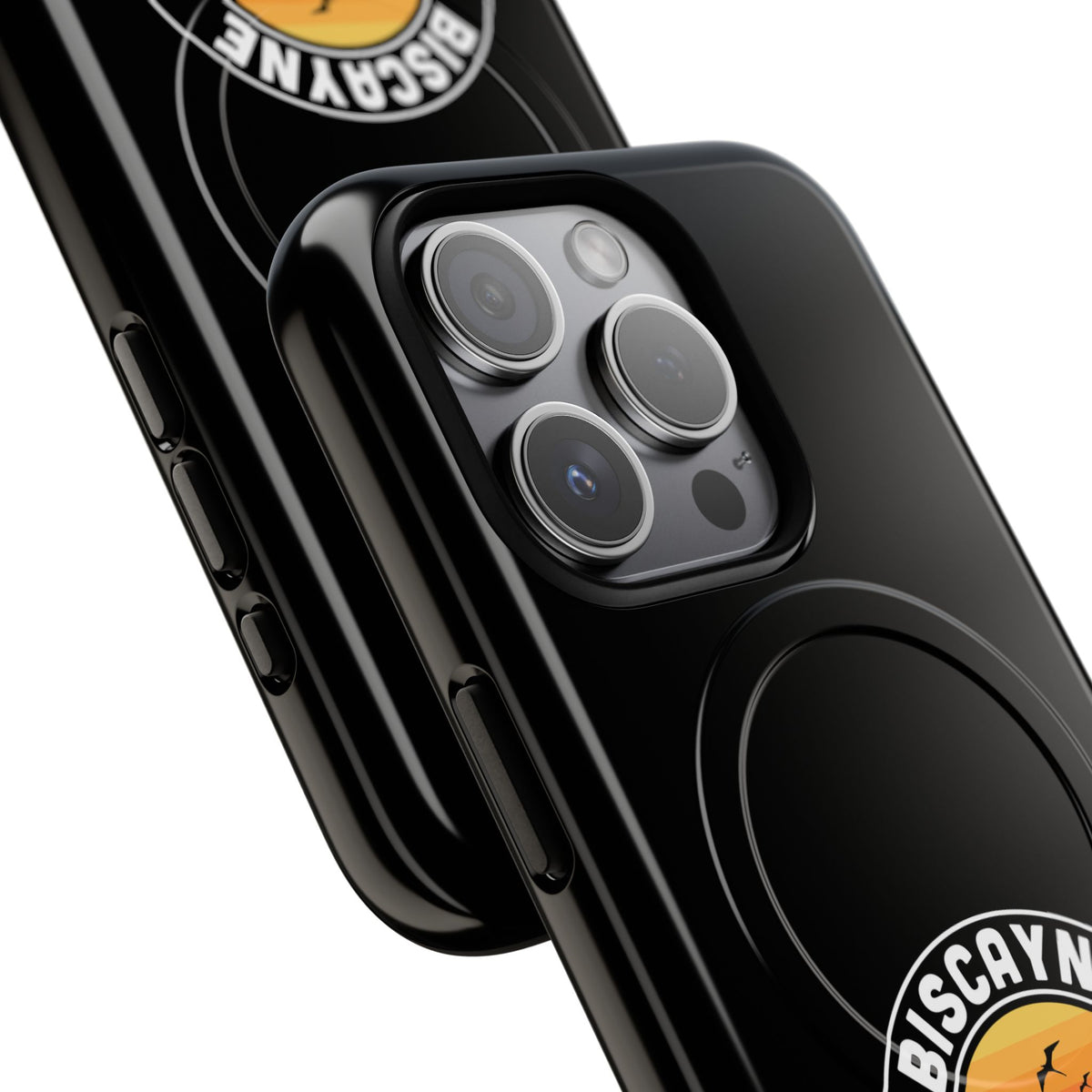 Biscayne National Park iPhone Case with MagSafe - Round Emblem Design