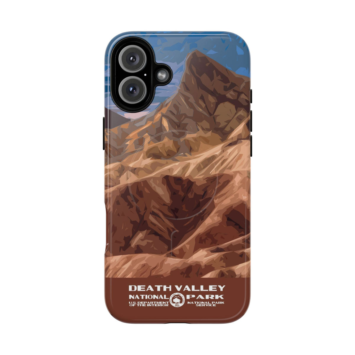 Death Valley National Park iPhone Case with MagSafe - Zabriskie Point