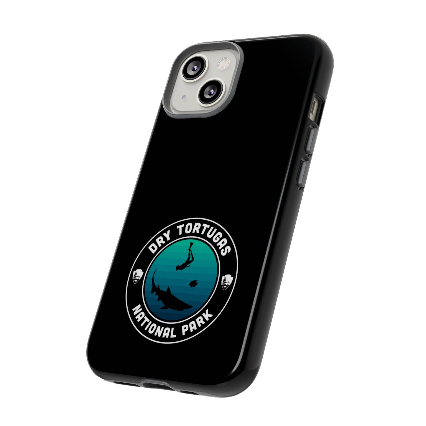 Dry Tortugas National Park Phone Case - Round Emblem Design
