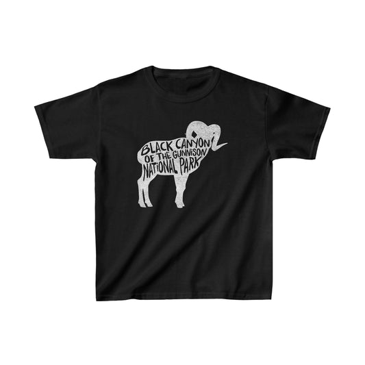 Black Canyon of the Gunnison National Park Child T-Shirt - Bighorn Sheep