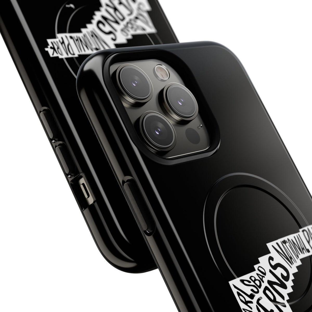 Carlsbad Caverns National Park iPhone Case with MagSafe - Map Design