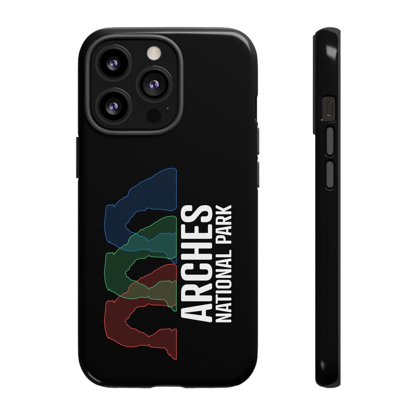 Arches National Park Phone Case - Delicate Arch Histogram Design