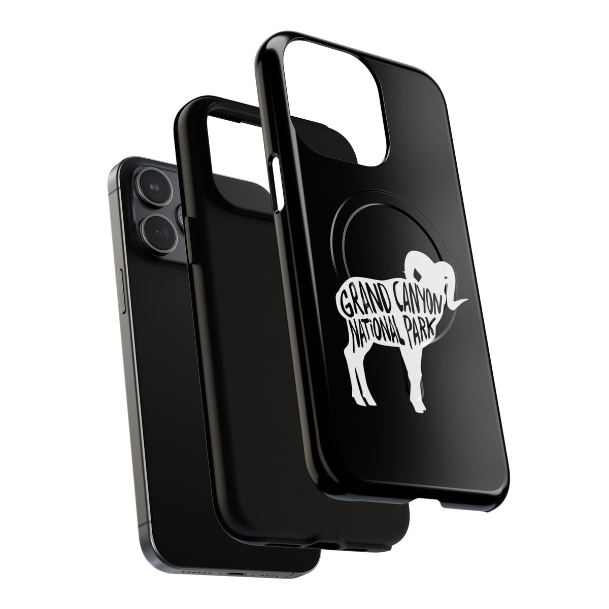 Grand Canyon National Park iPhone Case with MagSafe - Bighorn Sheep Design