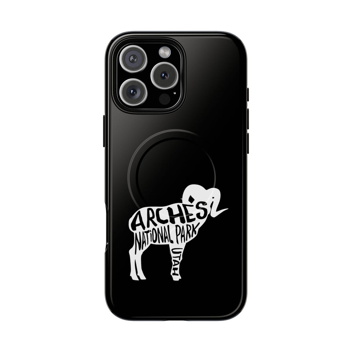 Arches National Park iPhone Case with MagSafe - Bighorn Sheep Design