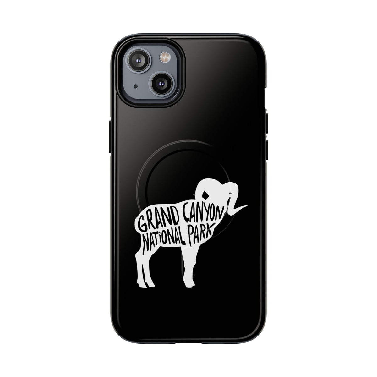 Grand Canyon National Park iPhone Case with MagSafe - Bighorn Sheep Design