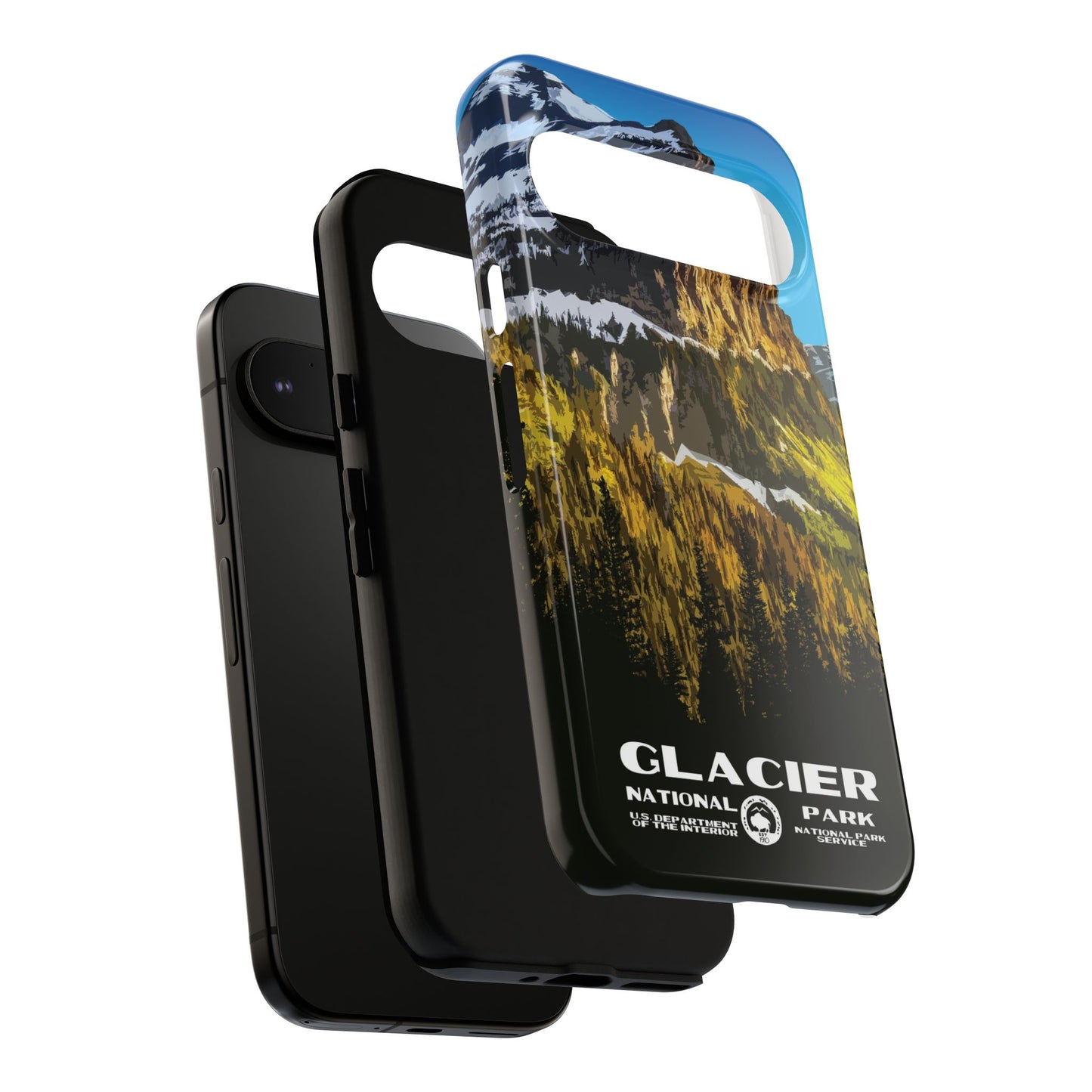 Glacier National Park Phone Case - WPA Style