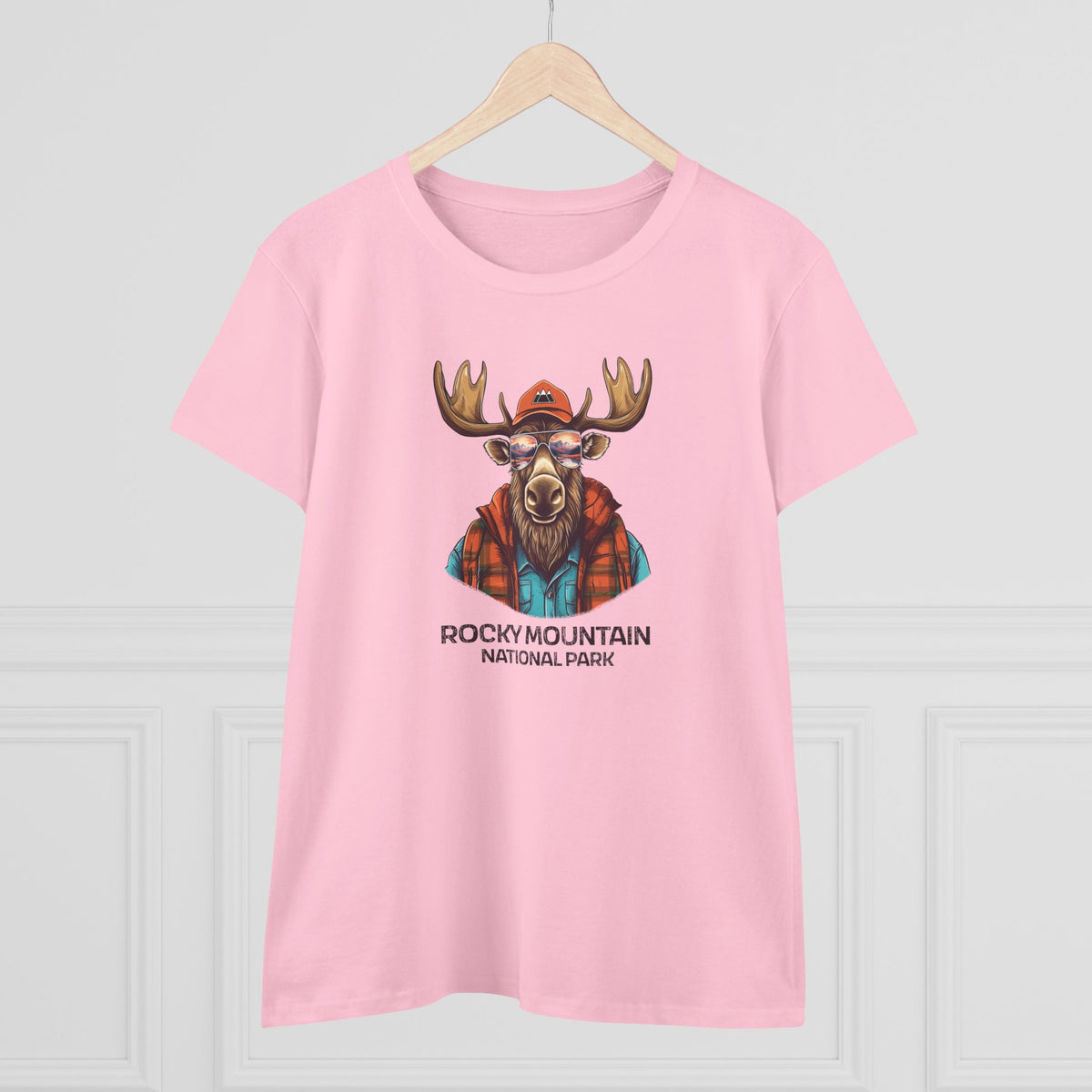 Rocky Mountain National Park Women's T-Shirt - Cool Moose