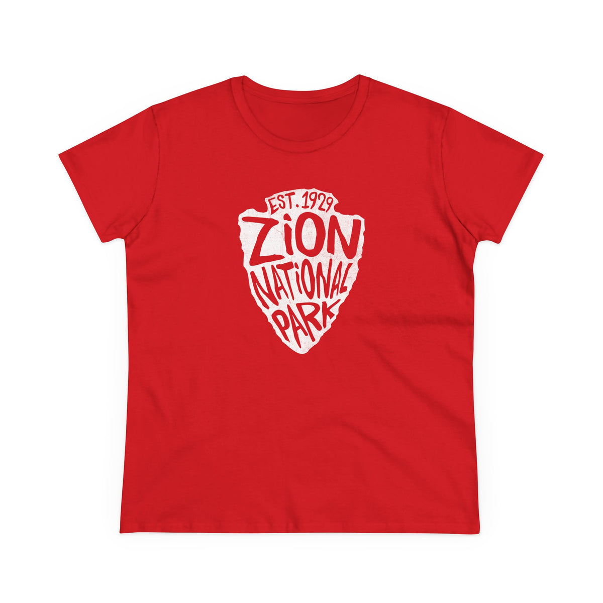 Zion National Park Women's T-Shirt - Arrowhead Design