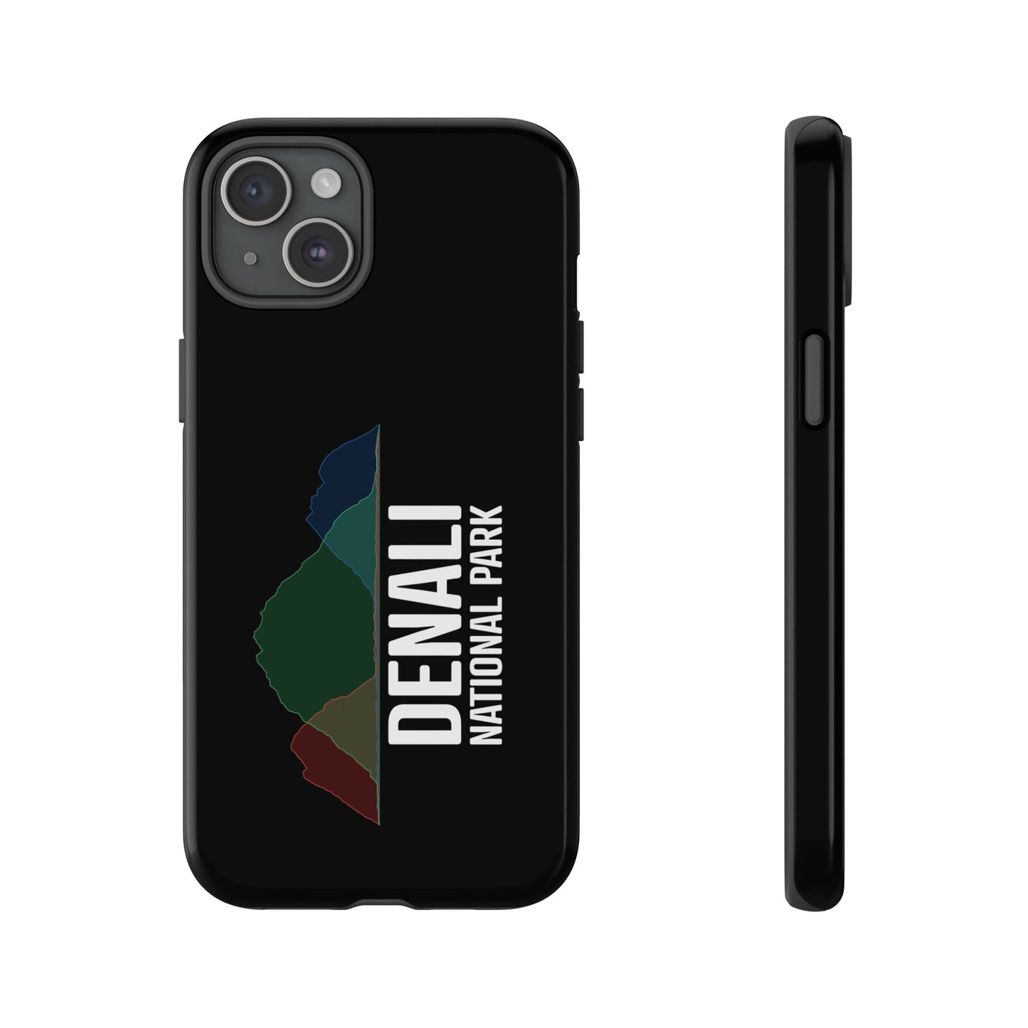 Denali National Park Phone Case - Histogram Design