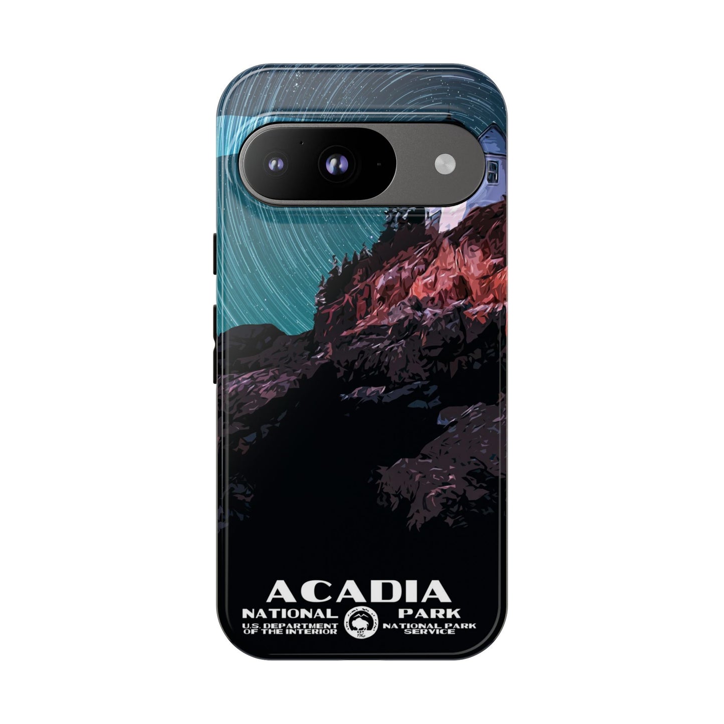 Acadia National Park Phone Case - WPA Style