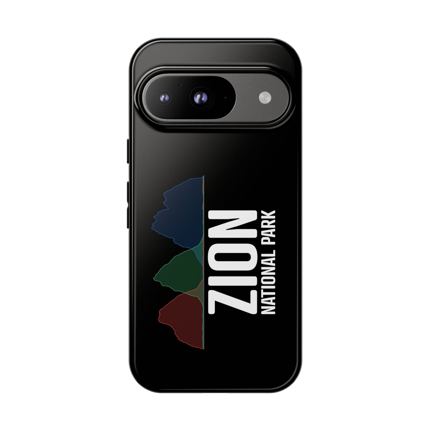 Zion National Park Phone Case - Histogram Design