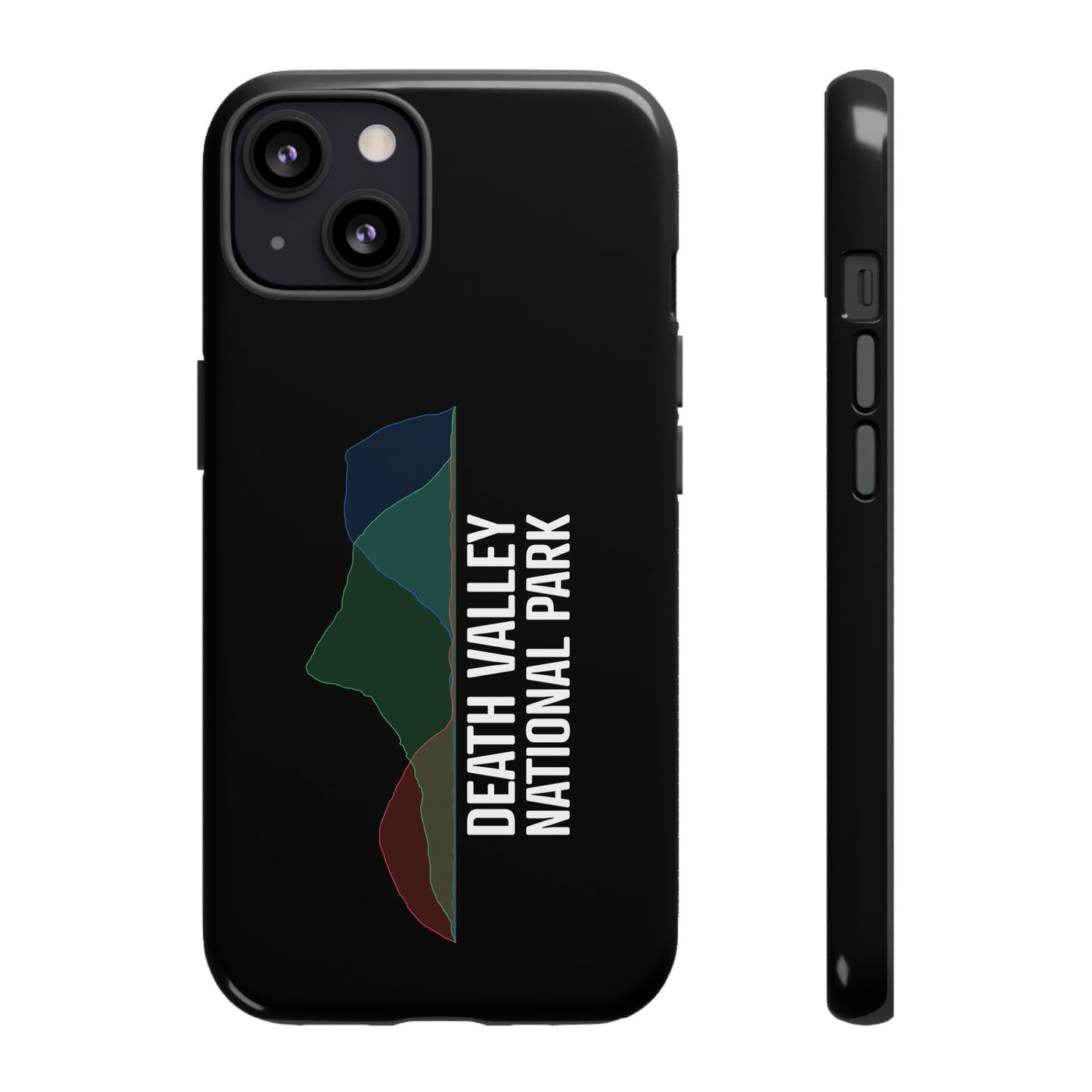 Death Valley National Park Phone Case - Histogram Design