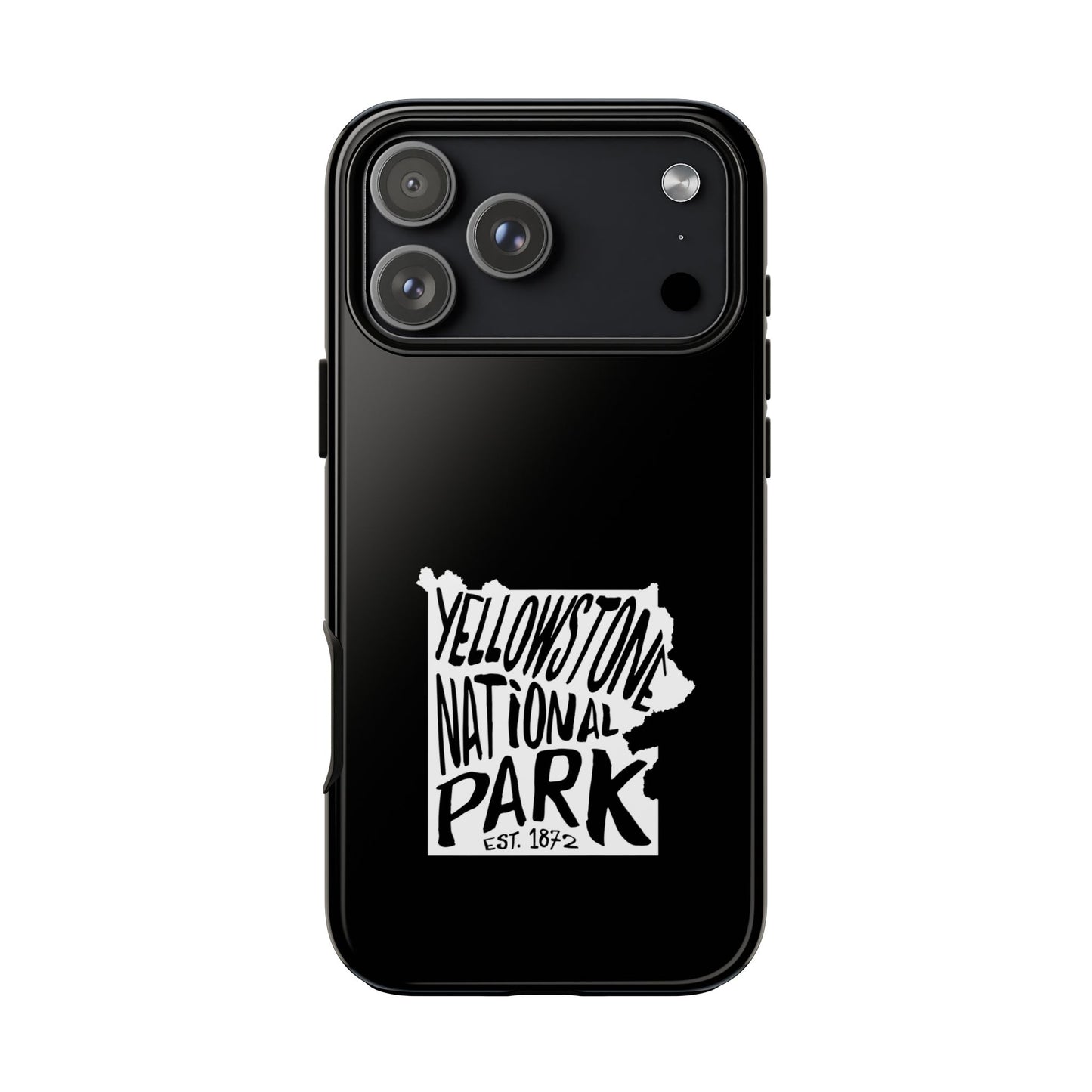 Yellowstone National Park Phone Case - Map Design