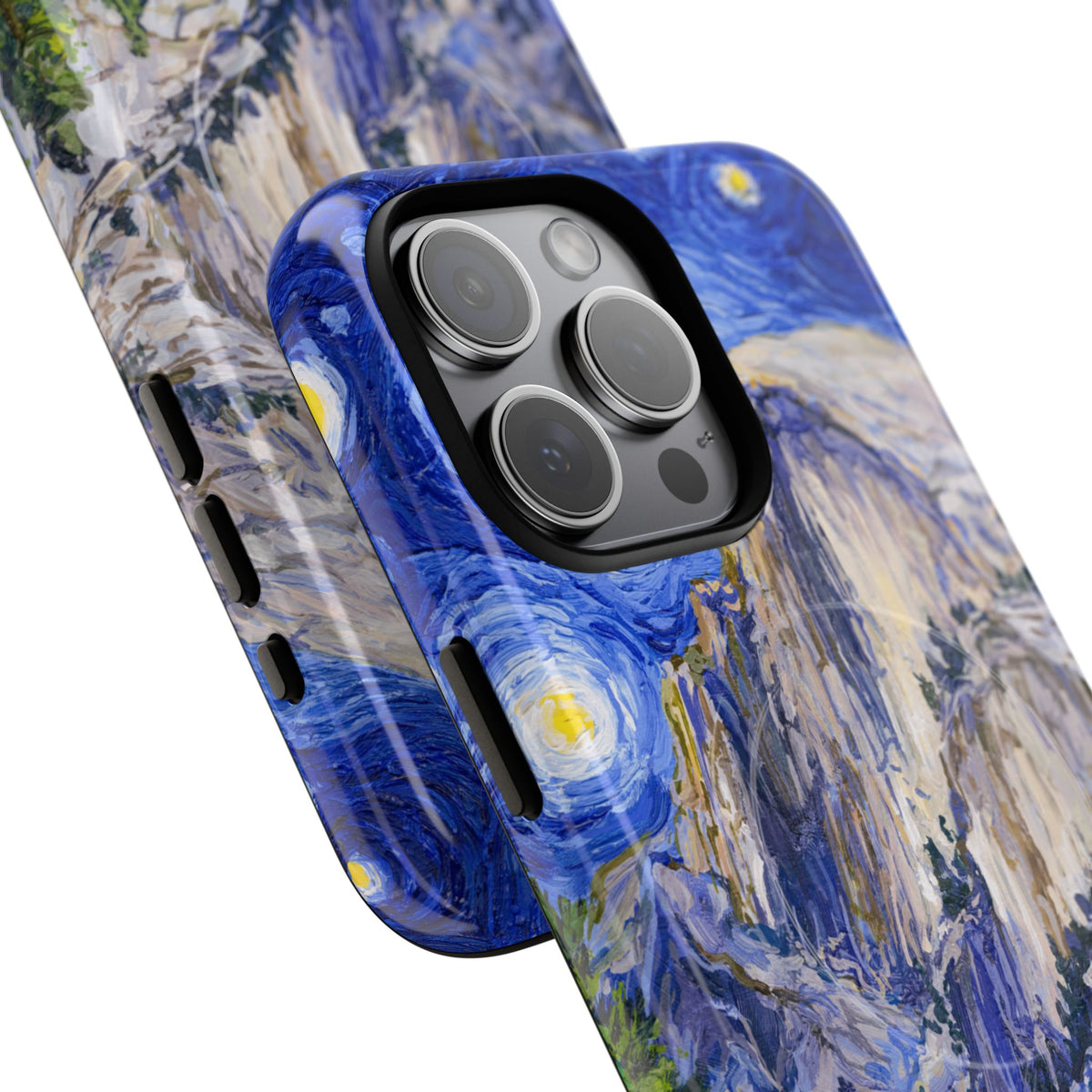 Yosemite National Park iPhone Case with MagSafe - Starry Night