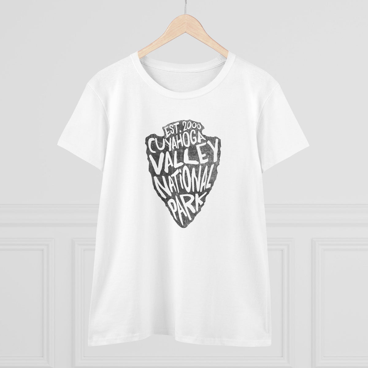 Cuyahoga Valley National Park Women's T-Shirt - Arrowhead Design