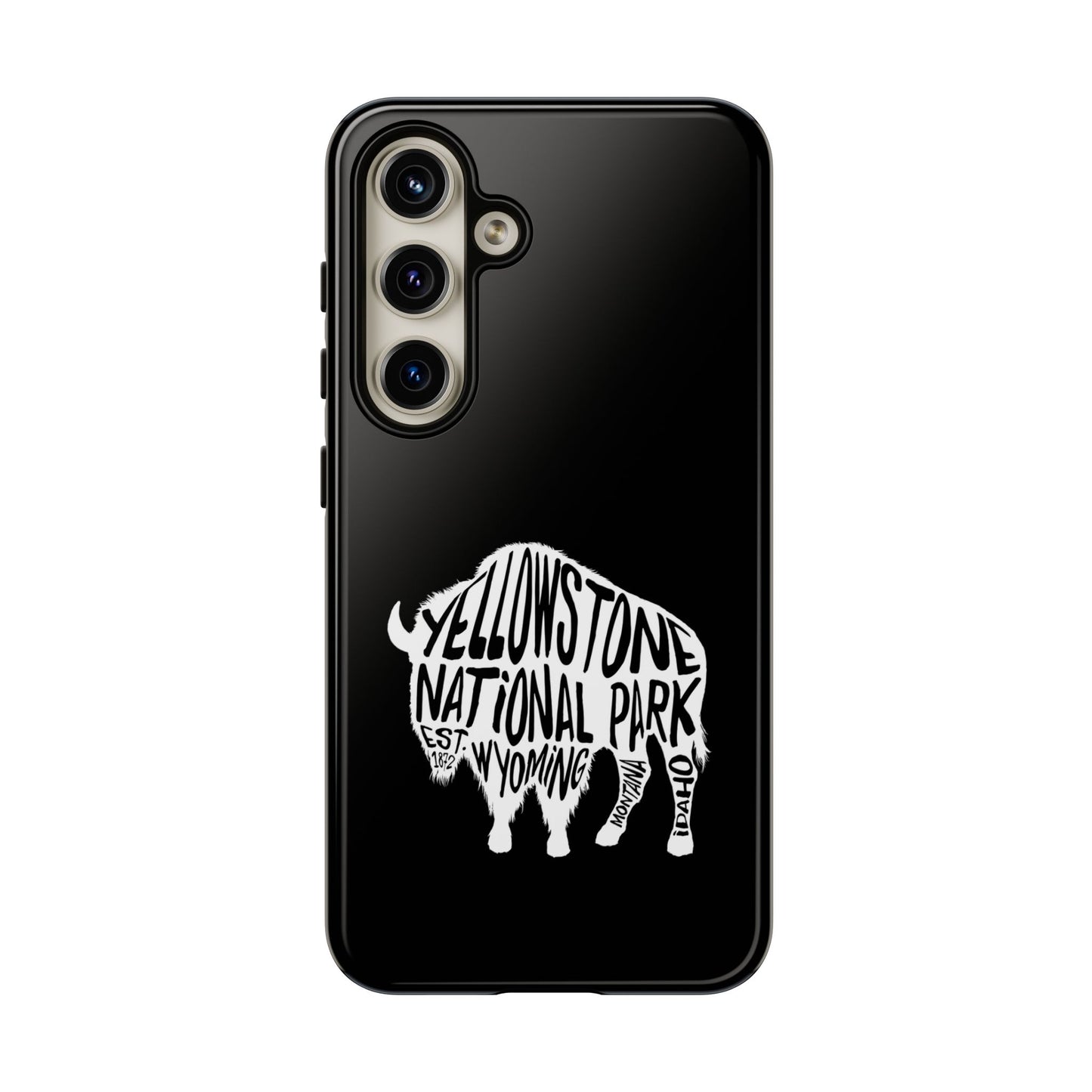 Yellowstone National Park Phone Case - Bison Design