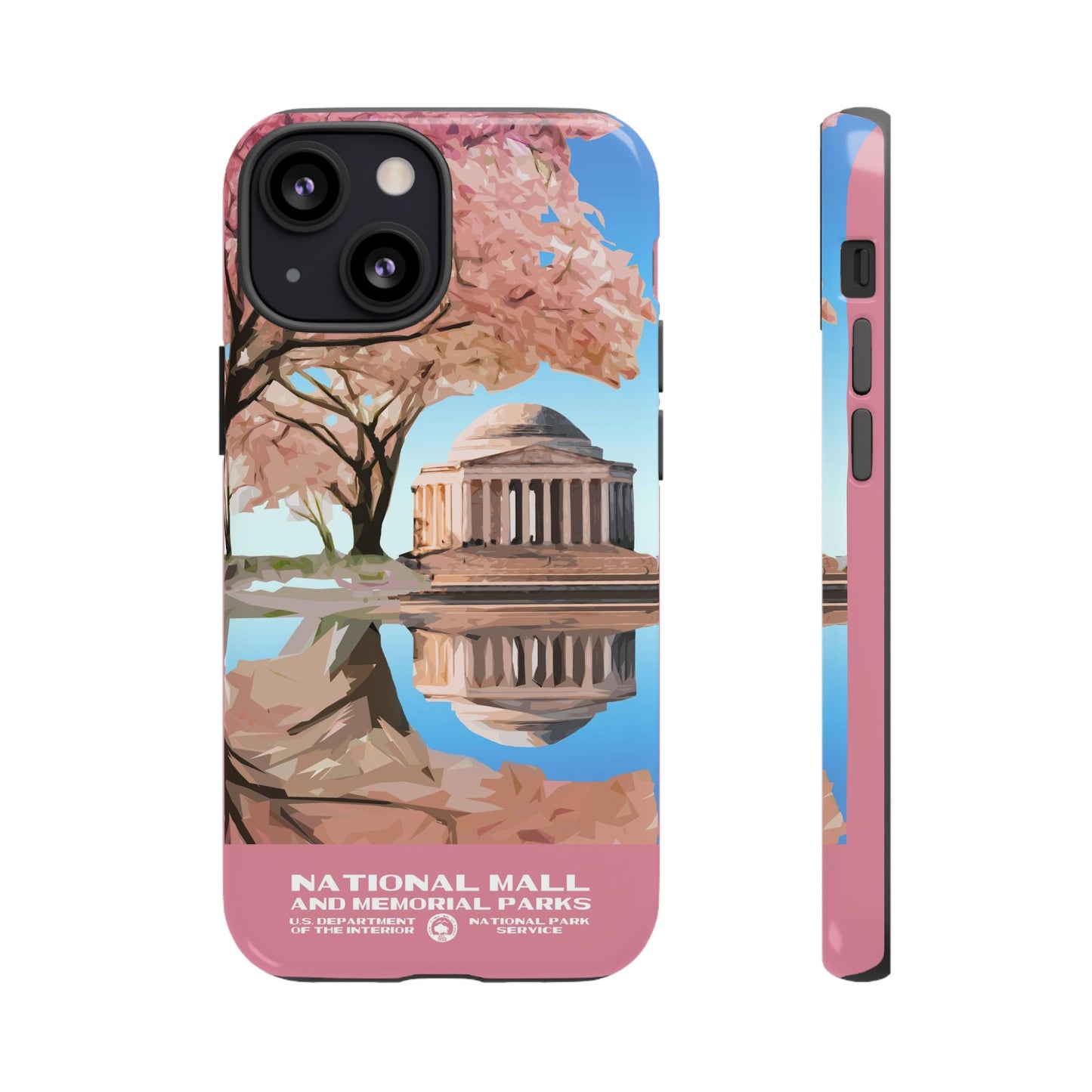 National Mall Washington DC WPA Phone Case