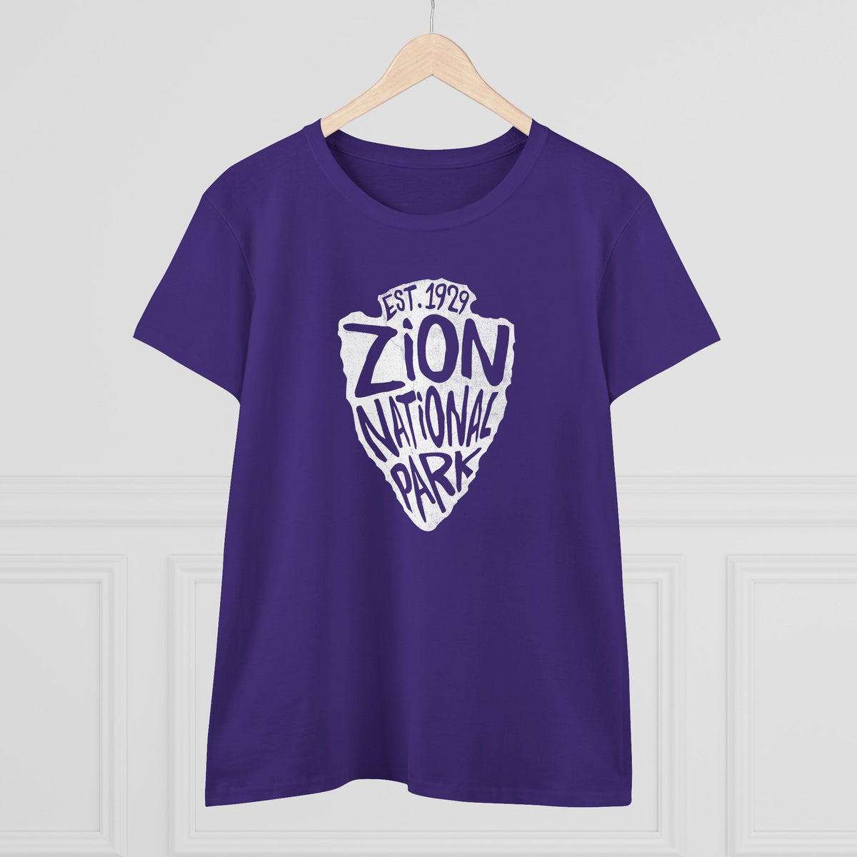 Zion National Park Women's T-Shirt - Arrowhead Design