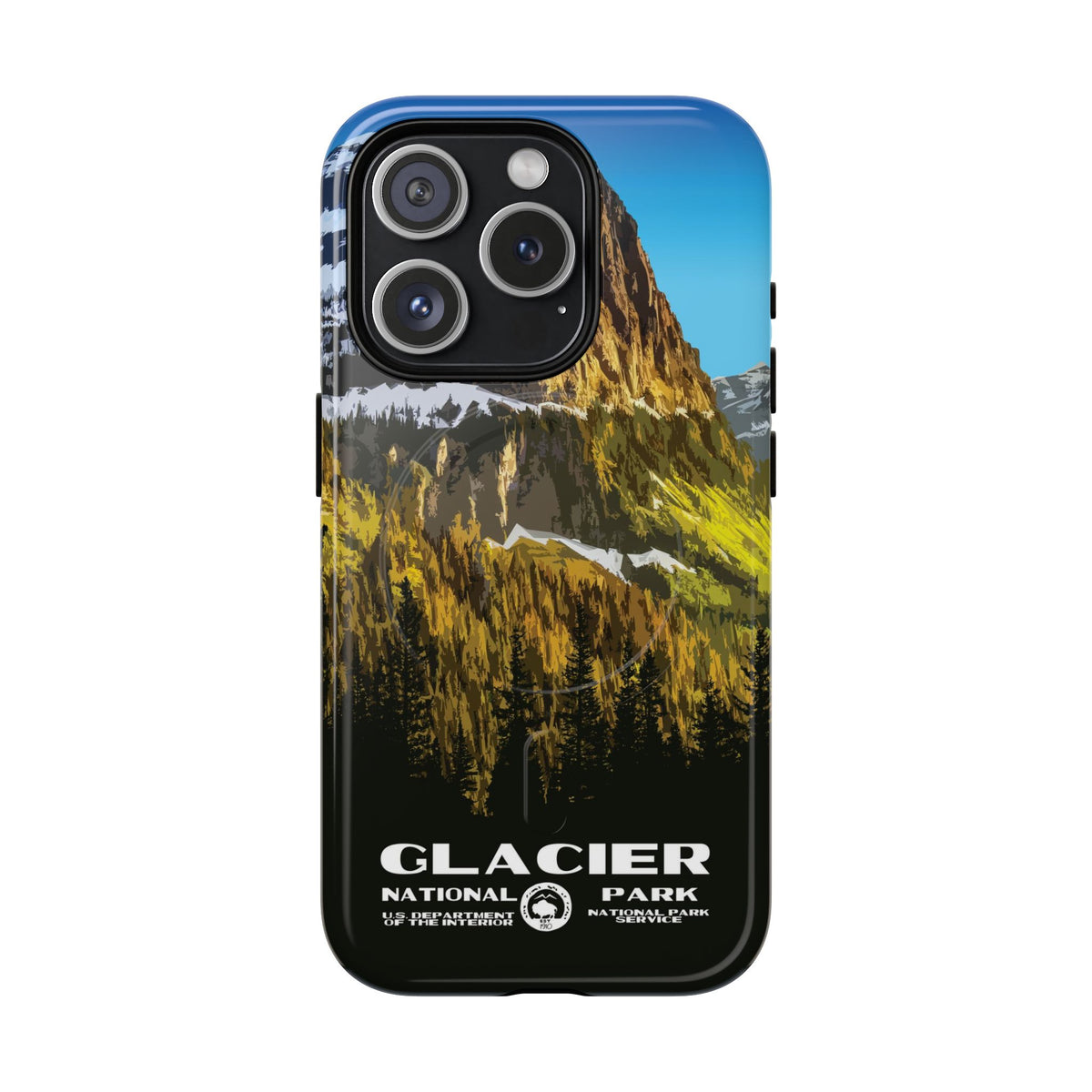 Glacier National Park iPhone Case with MagSafe - WPA Design