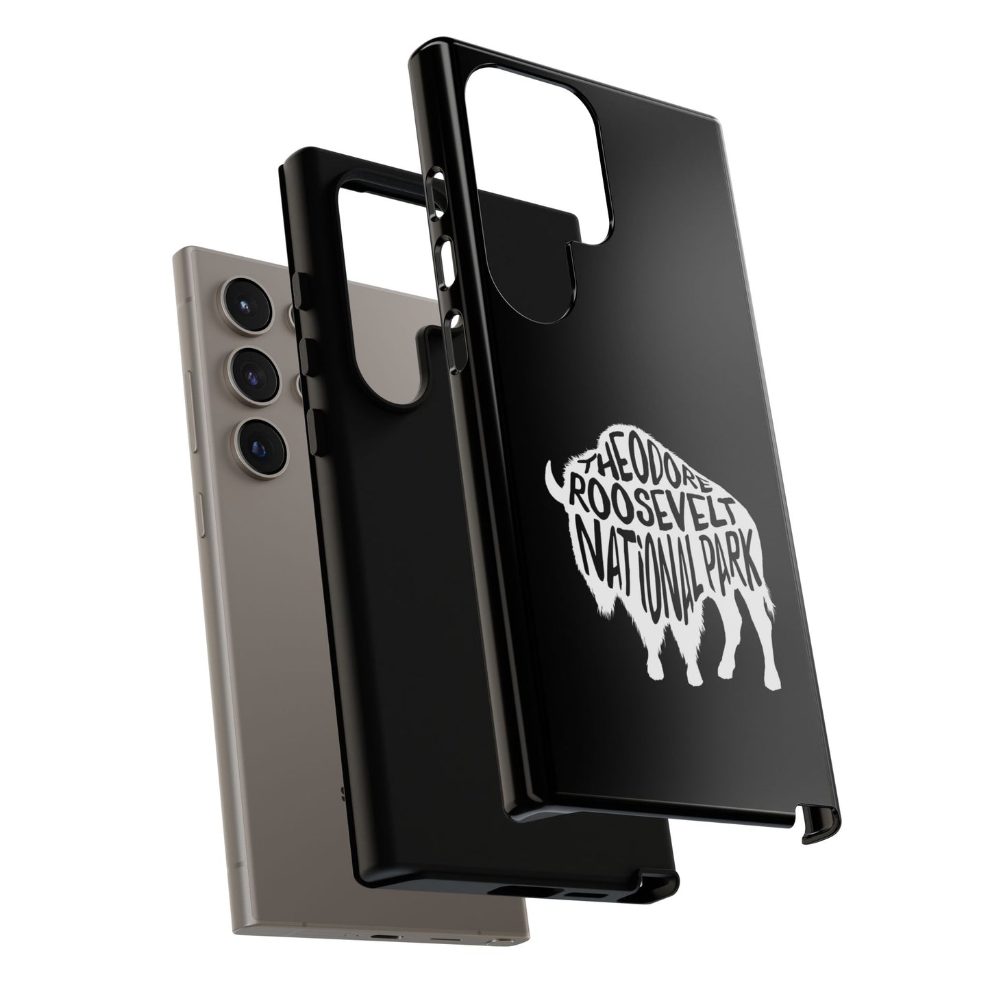 Theodore Roosevelt National Park Phone Case - Bison Design
