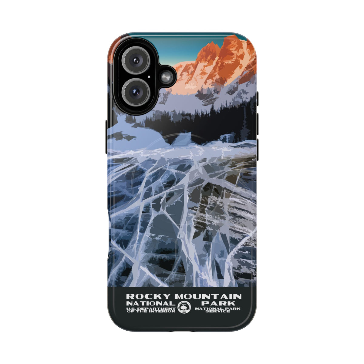 Rocky Mountain National Park iPhone Case with MagSafe - WPA Design