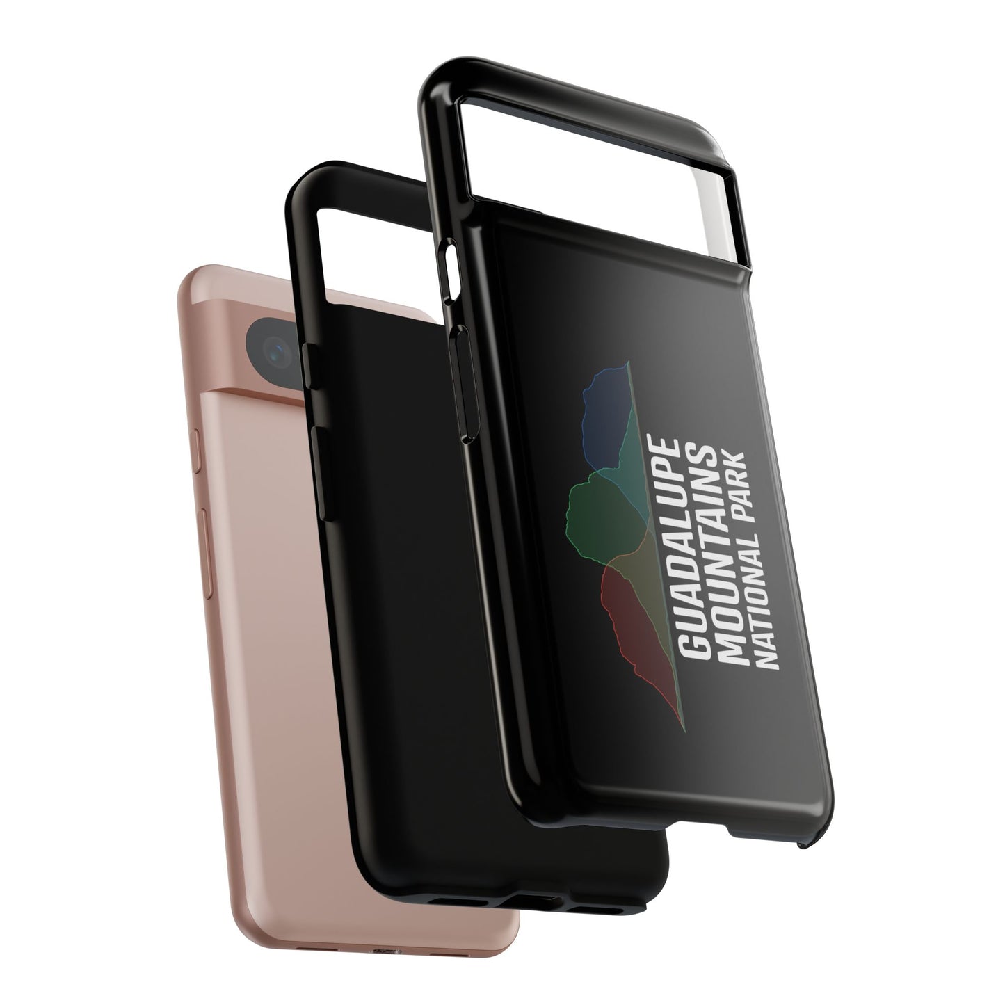 Guadalupe Mountains National Park Phone Case - Histogram Design