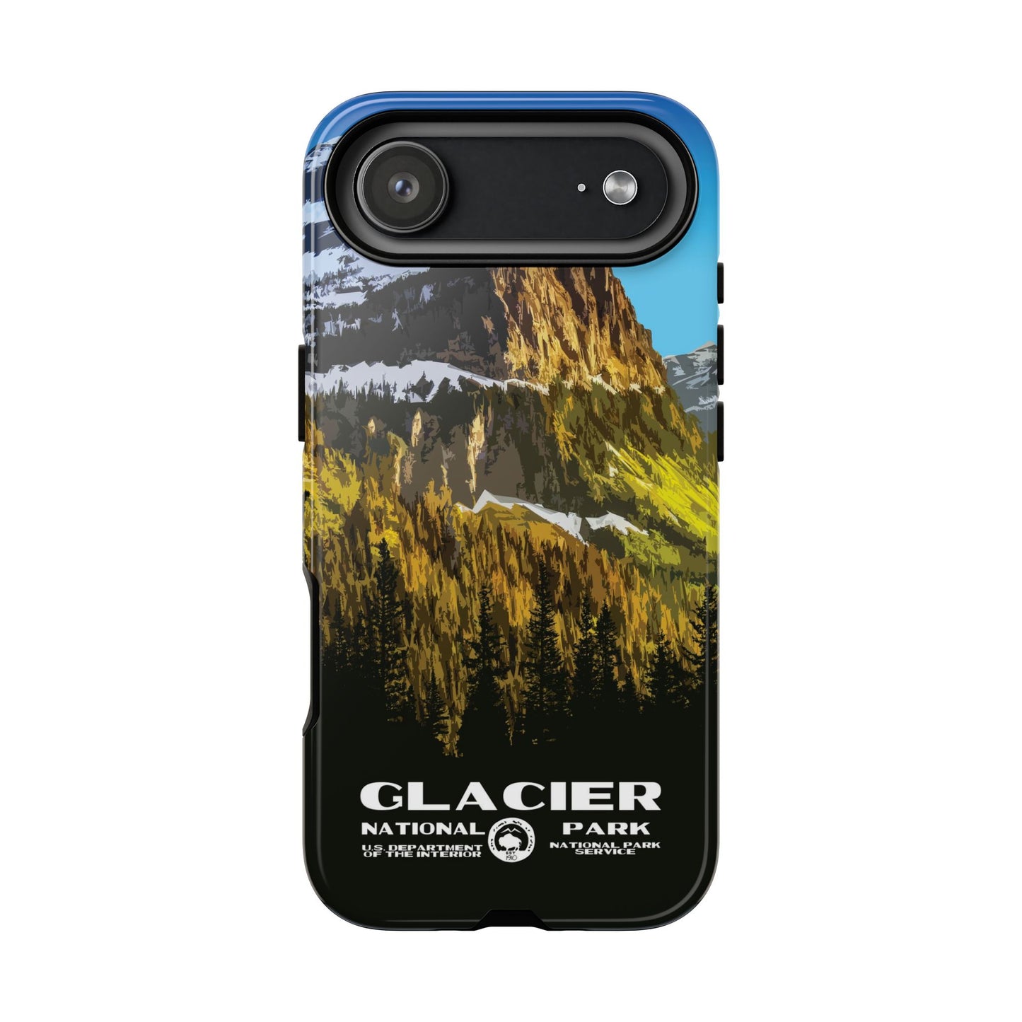 Glacier National Park Phone Case - WPA Style