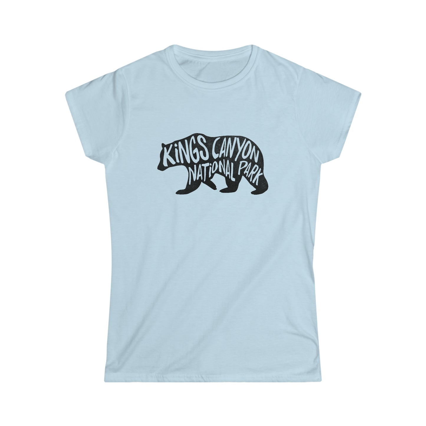 Kings Canyon National Park Women's T-Shirt - Black Bear