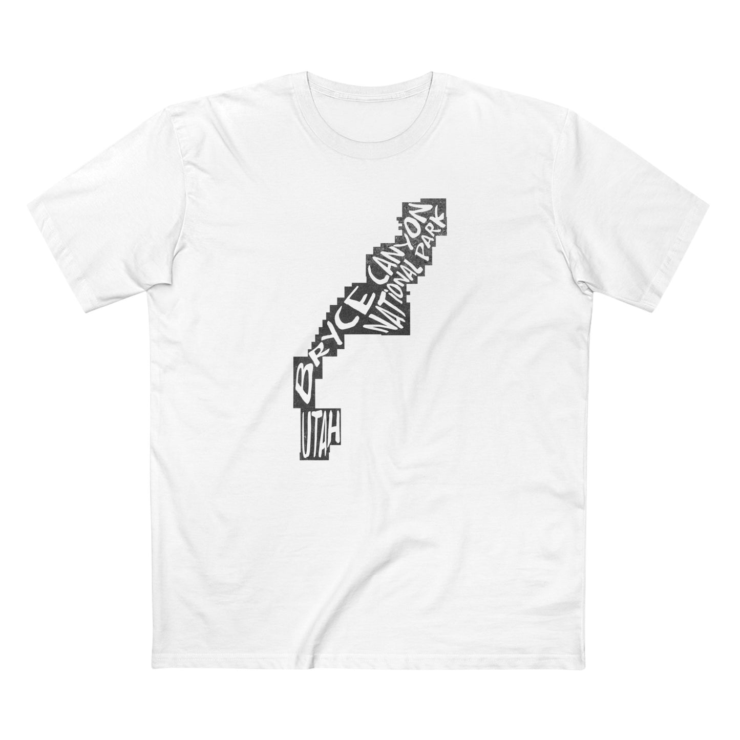 Bryce Canyon National Park T-Shirt - Map