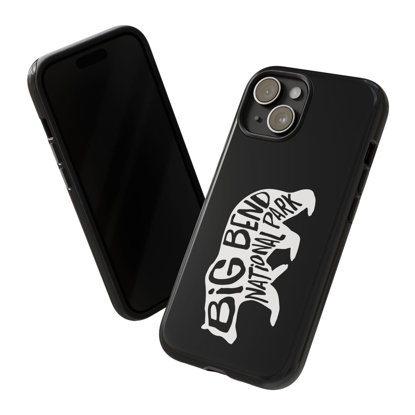 Big Bend National Park Phone Case - Black Bear Design