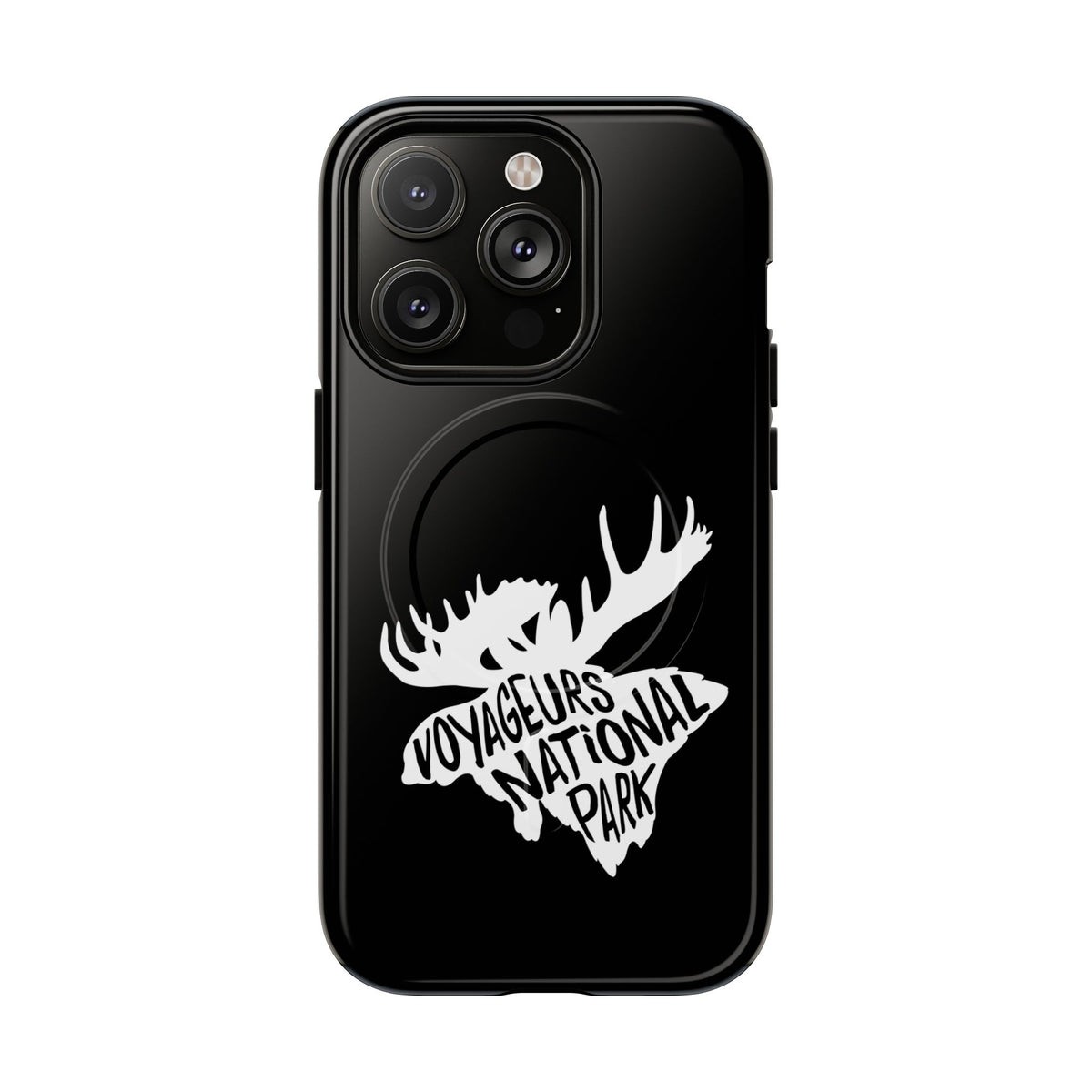 Voyageurs National Park iPhone Case with MagSafe - Moose Design