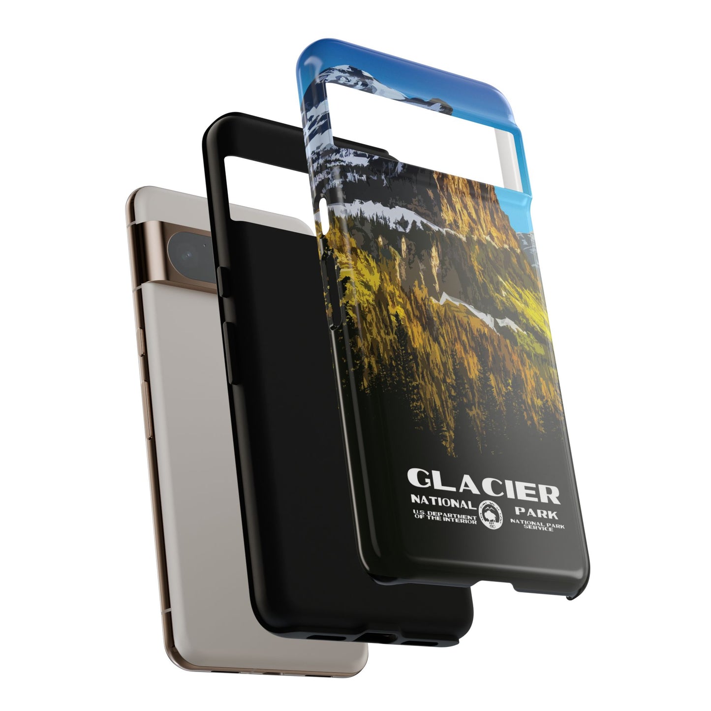 Glacier National Park Phone Case - WPA Style