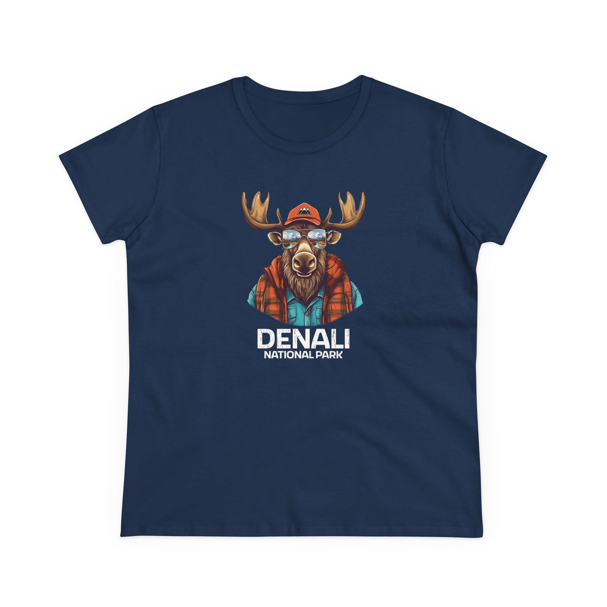 Denali National Park Women's T-Shirt - Cool Moose