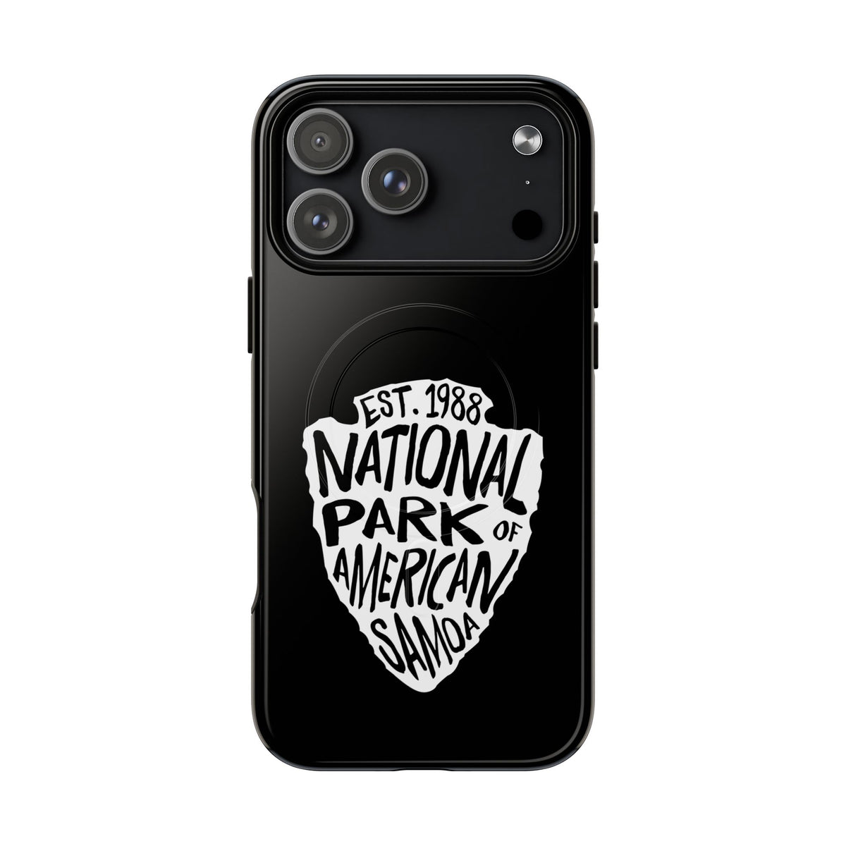 National Park of American Samoa iPhone Case with MagSafe - Arrowhead Design