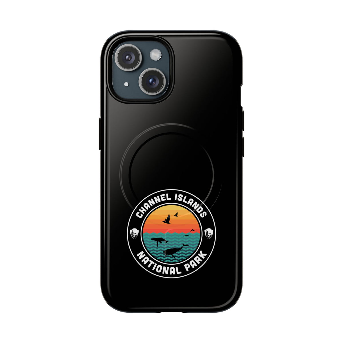 Channel Islands National Park iPhone Case with MagSafe - Round Emblem Design
