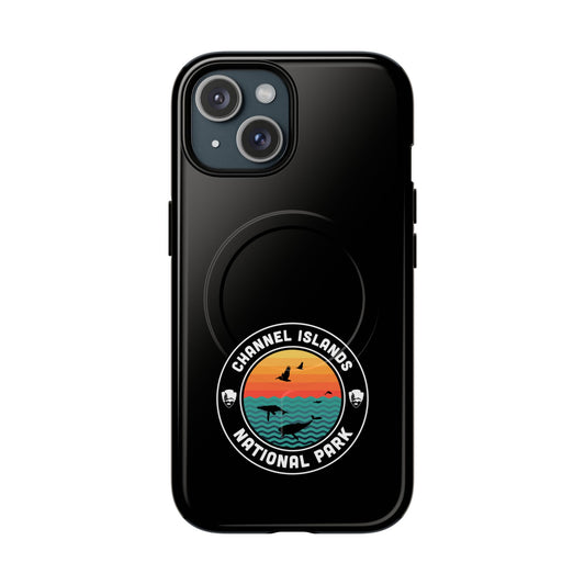 Channel Islands National Park iPhone Case with MagSafe - Round Emblem Design
