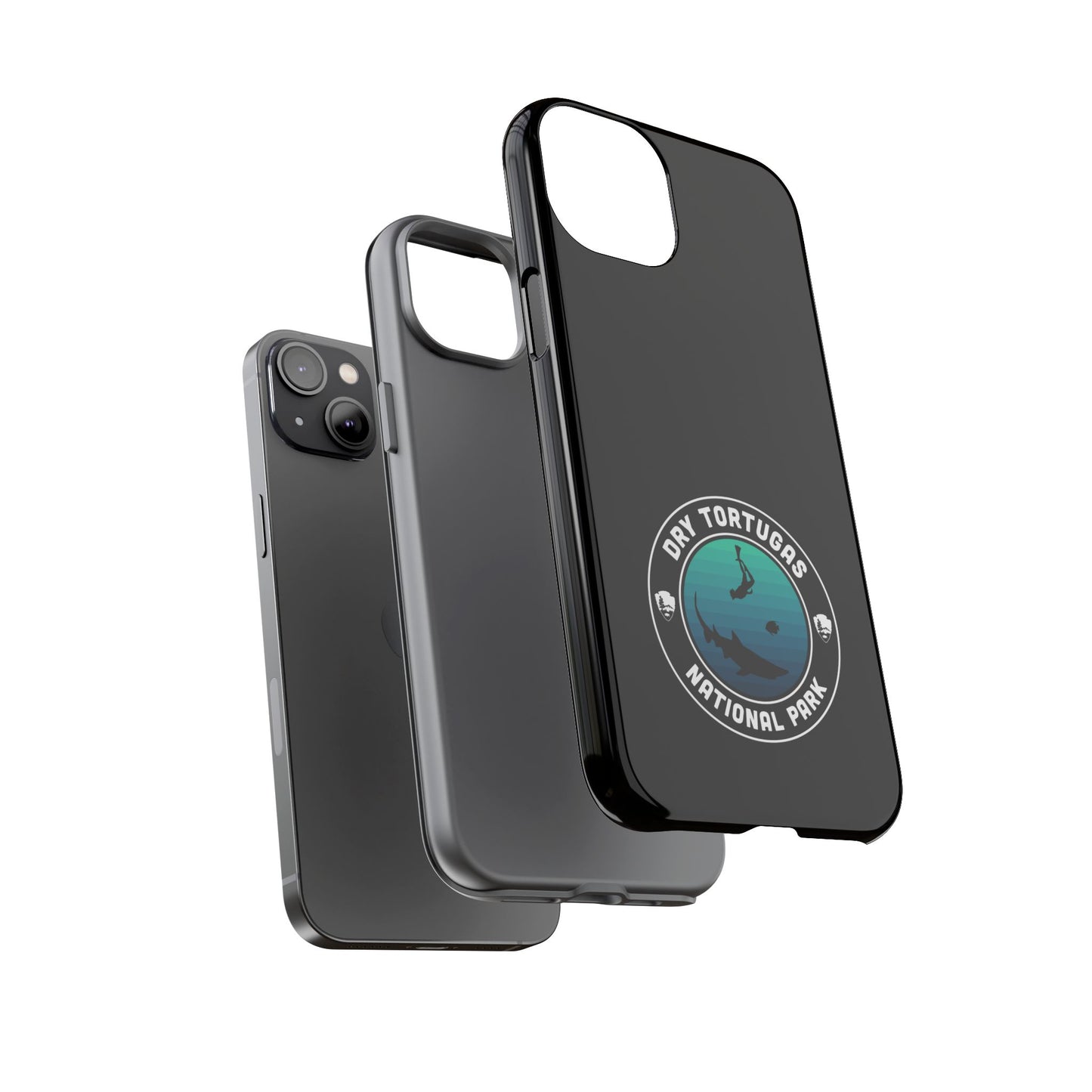 Dry Tortugas National Park Phone Case - Round Emblem Design