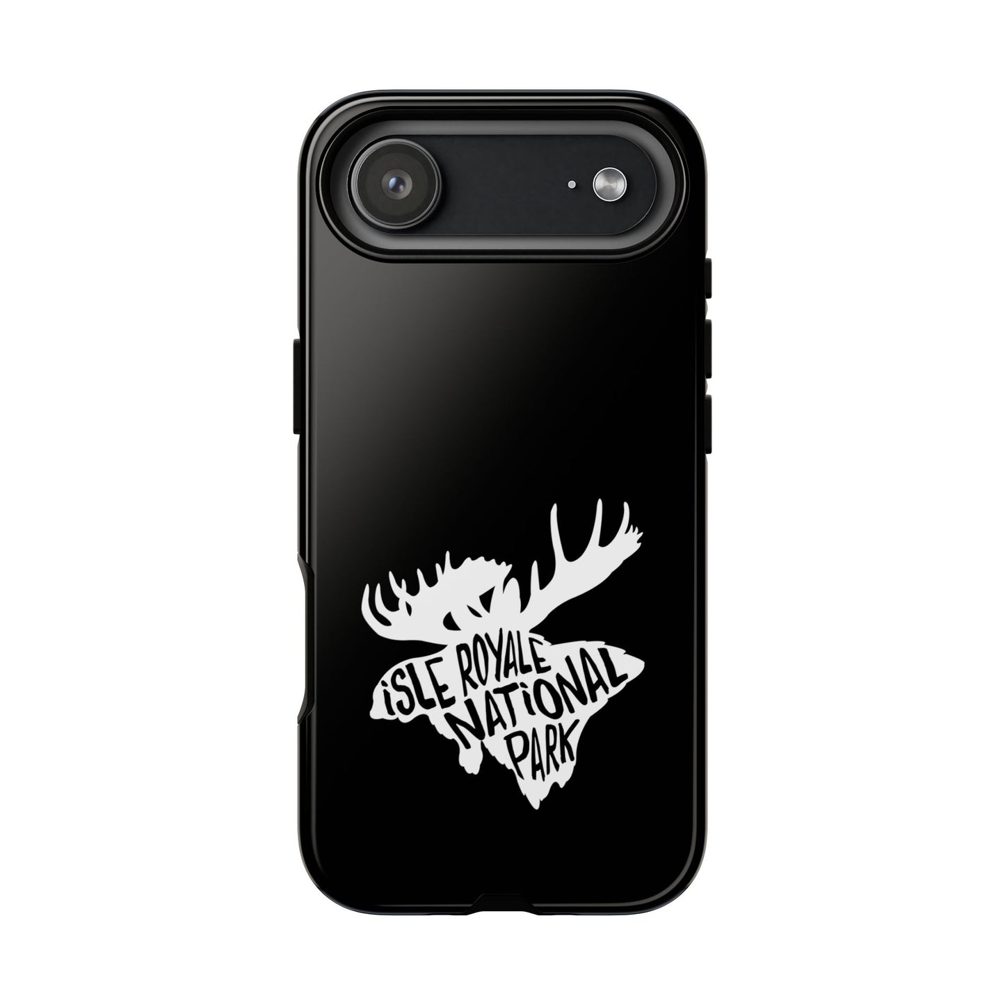 Isle Royale National Park Phone Case - Moose Design